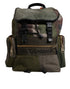 Dolce & Gabbana Military Green Patchwork School Backpack Bag