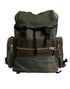 Dolce & Gabbana Military Green Patchwork School Backpack Bag