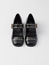 Prada Black Patent leather Mary Jane pumps