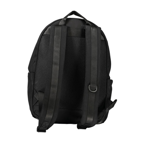 Tommy Hilfiger Black Polyester Backpack