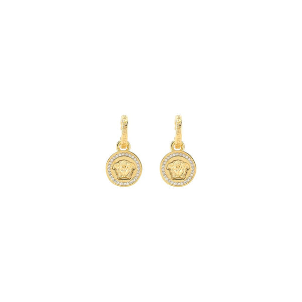 Versace Gold Brass Earrings