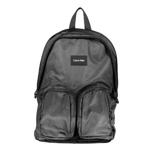 Calvin Klein Black Polyester Backpack