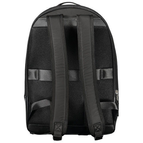 Tommy Hilfiger Black Polyester Backpack