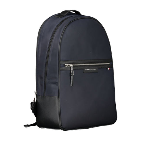 Tommy Hilfiger Blue Polyester Backpack