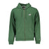 Tommy Hilfiger Green Cotton Men Sweater with Hood