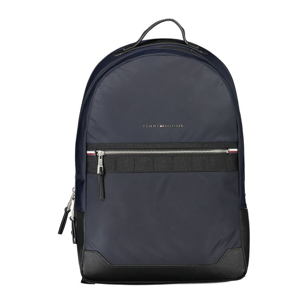 Tommy Hilfiger Blue Polyester Backpack