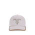 Prada Beige Cotton Cap (Baseball Hat)