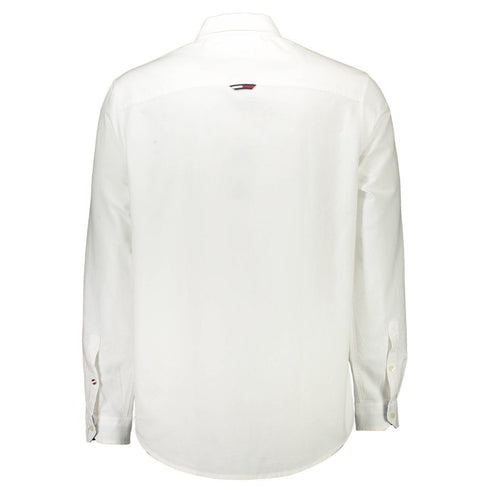 Tommy Hilfiger White Cotton Shirt