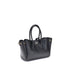 Balenciaga Black Calf Leather Bos Taurus Shoulder Bag