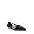 Prada Black Calfskin Ballet Flats