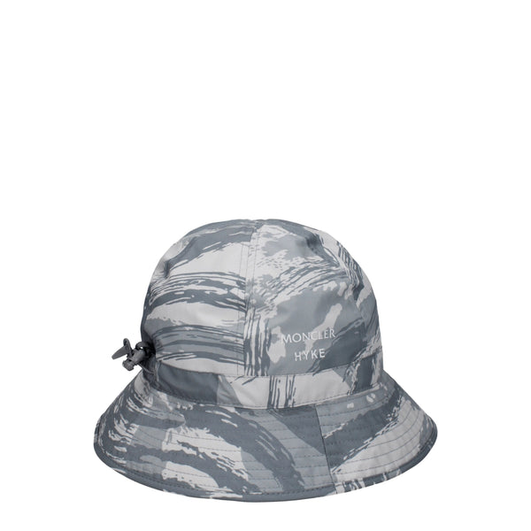 Moncler Gray Polyester Bucket Hat