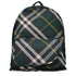 Burberry Green Fabric Backpack