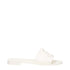 Moncler White Cotton Slippers