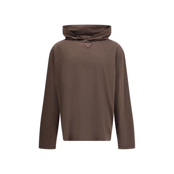 Prada Brown Cotton Sweatshirt