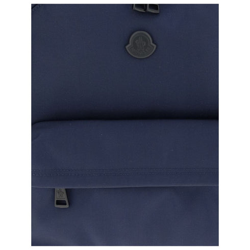 Moncler Blue Nylon Backpack
