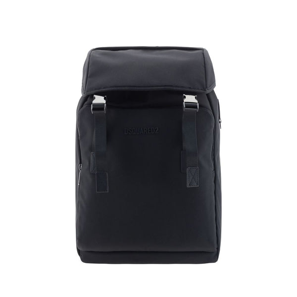 Dsquared² Black Nylon Backpack