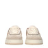 Fendi Beige Leather Low Top Sneakers