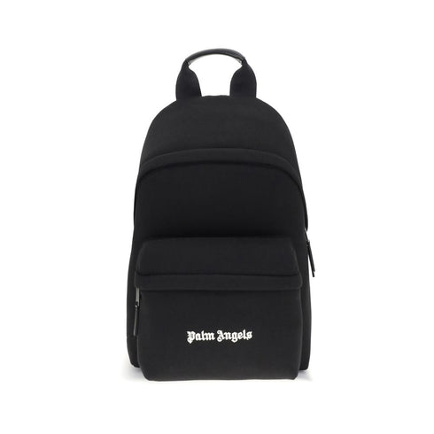 Palm Angels Black Polyester Backpack