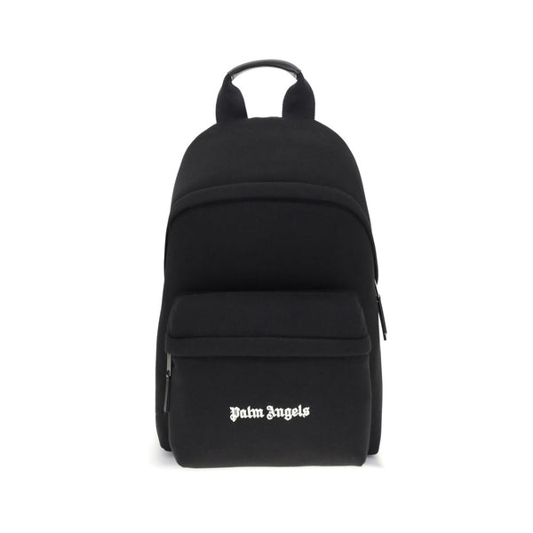Palm Angels Black Polyester Backpack