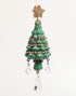 Dolce & Gabbana Gold Brass Multicolour Christmas Tree Earrings