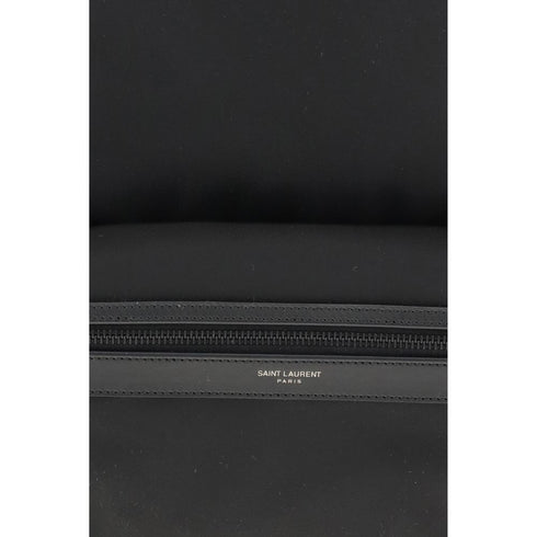 Saint Laurent Black Recycled Polyamide Backpack