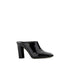 Prada Black Calfskin Mules