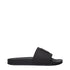 Palm Angels Black Cotton Slippers
