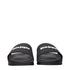 Palm Angels Black Cotton Slippers