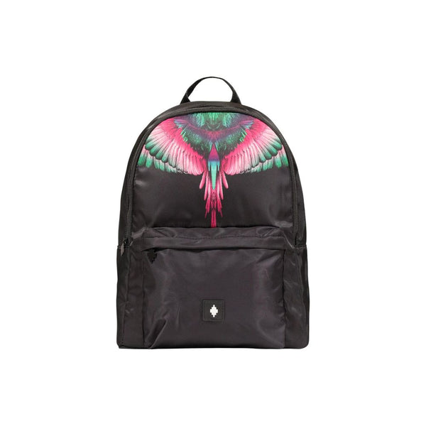 County of Milan Black Nylon Backpack