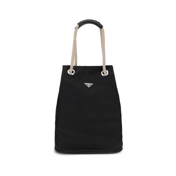 Prada Black Recycled Polyamide Shoulder Bag