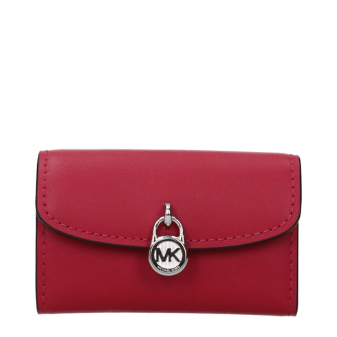 Michael Kors Red Leather Wallet