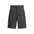Prada Black Recycled Polyamide Bermuda Shorts