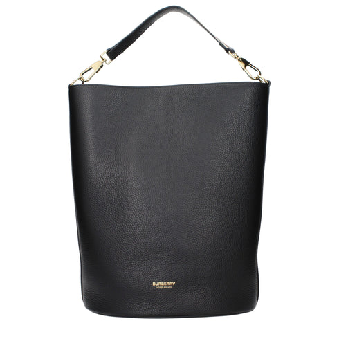 Burberry Black Leather Handbag