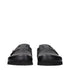 Palm Angels Black Leather Slippers