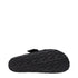 Palm Angels Black Leather Slippers