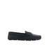 Prada Black Calfskin Slip-On Loafers