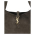 Saint Laurent Brown Calf Leather Bos Taurus Shoulder Bag