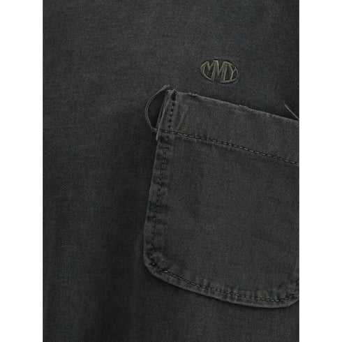 Maison Mihara Yasuhiro Black Cotton T-Shirt