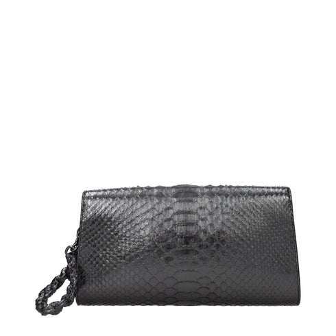 Tom Ford Gray Skin Clutch Bag